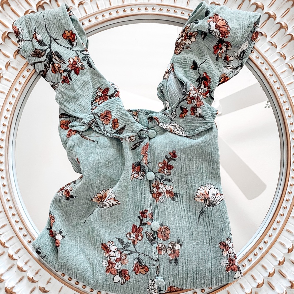 Dusty Blue Tank Top